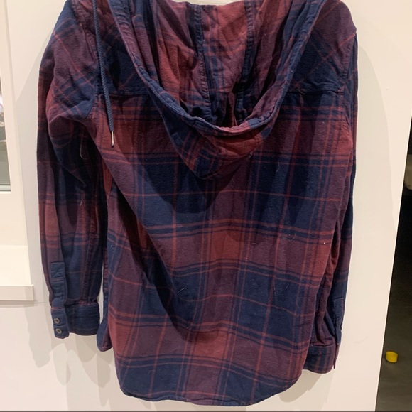 garage boyfriend fit flannel - Picture 2 of 3